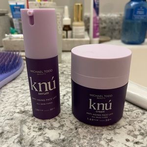 Michael Todd Knu serum and cream combo